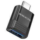 Перехідник Borofone BV18 Type-C male to USB female USB3.0 Чорний