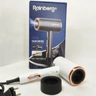 Фен стайлер Rainberg RB-2260 для волос 3 скорости 3 режима температуры Ионизация 1500В White