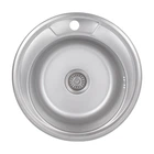 Кухонна мийка Brinex 490-A 0,6 мм Satin (BRIN490SAT06)