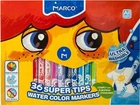 Фломастери Marco 36 кольорів Super Washable 1630-36CB