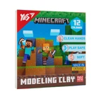 Пластилін Yes Minecraft 12 кольорів 240 г 540668