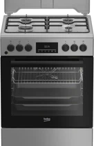 Комбинированная плита Beko, 72 л, 60x60 см, с дисплеем, конвекция, серого цвета (629679)