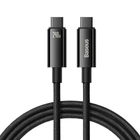 Кабель Baseus Tungsten Gold USB-C to USB-C 240W 2m Black (CAWJ040101)