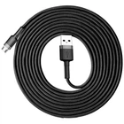 Кабель Baseus Cafule USB-A to Micro-USB 3m Black/Grey (CAMKLF-HG1)