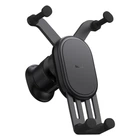Автодержатель с функцией беспроводной зарядки Baseus Air Vent 15W Black (SUWX030001)