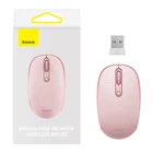 Беспроводная мышь Baseus F01B Tri-Mode Pink (B01055503413-00)