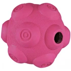 Игрушка Trixie для собак Мяч-кормушка для лакомства резина розовая 9 см 4011905348124