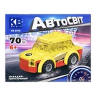 Дитячий конструктор-машинка Limo Toy KB 6000(Yellow) від 6 років, 70 деталей