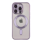 Чохол TPU Metallic Full Camera with Magsafe для iPhone 13 Pro Purple