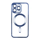 Чохол TPU Metallic Full Camera with Magsafe для iPhone 11 Blue