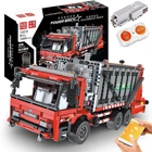 Конструктор мусоровоз 1689 деталей Mould King 15019