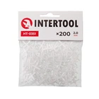 Набір дистанційних хрестиків для плитки 2,0 мм / 200 шт INTERTOOL HT-0351