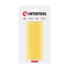 Комплект клейових стрижнів жовтих, 7,4×100 мм, 12 шт. INTERTOOL (RT-1050)