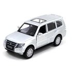 Автомодель TechnoDrive Mitsubishi Pajero 4WD Turbo серебристая металлическая