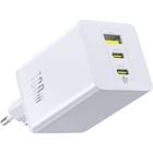 Сетевое зарядное устройство Baseus EnerFill FE11 Fast Charger 2Type-C/USB 100W белый