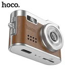 Фотоапарат HOCO DV210 Mini Digital Camera — ультракомпактна цифрова міні-камера з відео Full HD та фото 2 Мп, коричневий
