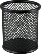 Підставка для ручок металева кругла Buromax чорна BM.6202-01