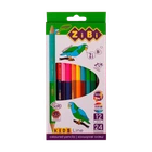 Олівці кольорові ZiBi KIDS Line Double 24 кольори ZB.2463