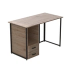 Компьютерный стол Ferrum-decor Отто 76x120x60 черный ДСП Дуб Сан-Марино 32мм (FRD-103579)