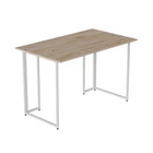 Комп'ютерний стіл Ferrum-decor Ханна 75x120x70 білий ДСП Дуб Сан-Марино 32мм (FRD-104038)