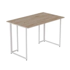 Компьютерный стол Ferrum-decor Ханна 75x100x60 белый ДСП Дуб Сан-Марино 32мм (FRD-103998)