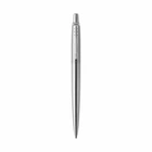 Ручка шариковая Parker "Jotter Stainless Steel" CT BP автоматическая стальной корпус (16 132)
