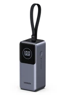 УМБ UGREEN PB723 20000mAh 130W PD 3.0 Super Fast Charging with 100W Built-in Cable Gray (55365B)