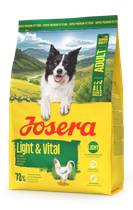 Сухой корм Josera Light & Vital Adult для малоактивных собак с Курицей