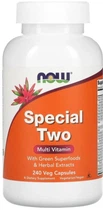 Мультивітаміни Now Foods Special Two 240 веганських капсул ARE-576306