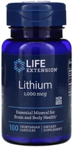 Літій Life Extension Lithium 1000 мкг 100 капсул ARE-576171