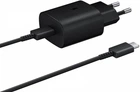 Мережевий зарядний пристрій Samsung Power Adapter EP-TA800 25W USB-C + кабель USB-C to USB-C Black (EP-TA800XBE) OEM