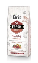 Сухой корм Brit Fresh Growth & Joints для щенков и юниоров крупных пород собак с говядиной и тыквой