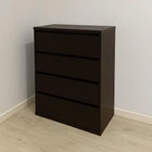Комод LofTerno Head 4 Light 800×1030×420 Венге (LT03050000000)