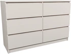 Комод Viant ТК-9 6Ш 1200 х 420 х 800 мм Кашемир (ТК9-000020676)