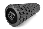 Масажний ролер EasyFit Solid Grid Roller Mini 30 см чорний (Чорний)