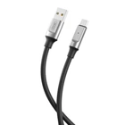 Кабель XO Liquid Silicone USB to Type-C 6A 1м чорний XO-NB251B-Black