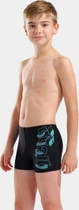 Плавки-шорты для мальчиков Arena TALES SWIM SHORT черный, бирюзовый 128 см