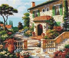 Картина за номерами Сонячна вулиця Brushme 40x50 (BS51617)