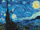 Картина за номерами Зоряна ніч Brushme 30x40 (RBS4756)