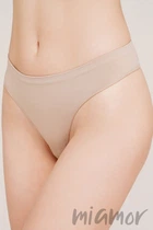 Трусики-стринг бесшовные Giulia String Briefs NATURALE M Бежевые