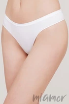 Трусики-стринг бесшовные Giulia String Briefs BIANCO S/M Белые