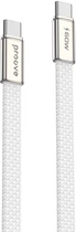 Кабель Proove AirLine Type-C to Type-C 60W 1 м White (671350003)