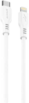 Кабель Proove Rebirth Type-C to Lightning 27W 1 м White (557690005)