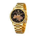 Годинник наручний Awarder 022 Gold-Black Mechanic Metall Не Забуду Дім