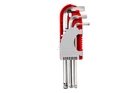 Набір шестигранних ключів Intertool 9 шт. з кулею Prof (HT-1813)