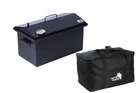 Коптильня Smoke House L Thermo 520х300х320 мм до 6 кг для горячего копчения с термометром и сумкой сталь