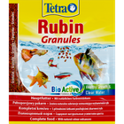 Корм Tetra Rubin Granules у вигляді гранул всіх видів прісноводних риб, що повільно тонуть.