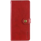 Шкіряний чохол-книжка GETMAN Gallant (PU) для Samsung Galaxy S24 Ultra Red