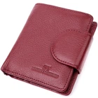 Кошелек ST Leather Из натуральной кожи Бордовый (22452)