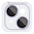 Захисне скло Metal Classic на камеру (в упак.) для Apple iPhone 14 / 14 Plus Блакитний / Light Blue